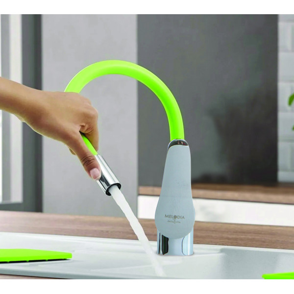 Смеситель для кухни Melodia Ostessa (MDV 40615Green) Смеситель для кухни Melodia Ostessa (MDV 40615Green)