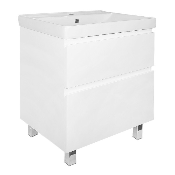 Тумба напольная Azario с раковиной Мила 60Н с раковиной Tempo 60 (CS00091364) Тумба напольная Azario с раковиной Мила 60Н с раковиной Tempo 60 (CS00091364)