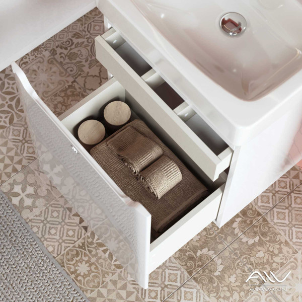 Тумба подвесная Alavann Lana 50 (белая)