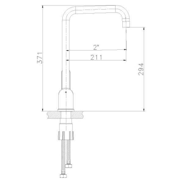 Смеситель для кухни Lemark Expert (LM5073S)