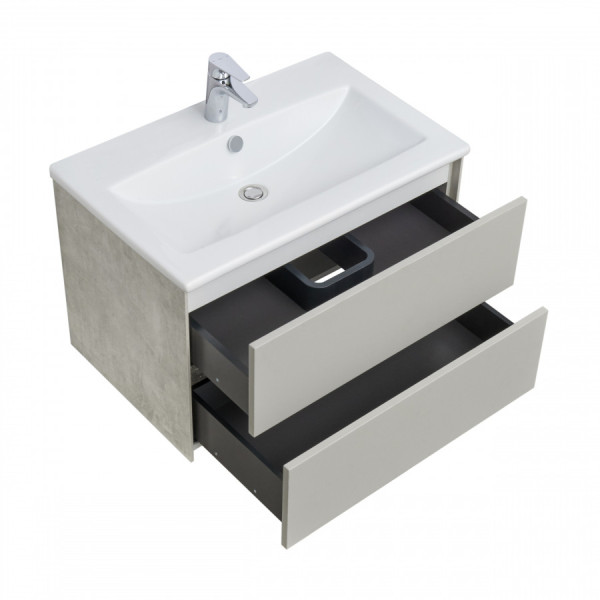 Тумба подвесная Aquaton Сохо 734x455x482 слэйт, галька серая (1.A258.1.01A.J9A.0) Тумба подвесная Aquaton Сохо 734x455x482 слэйт, галька серая (1.A258.1.01A.J9A.0)