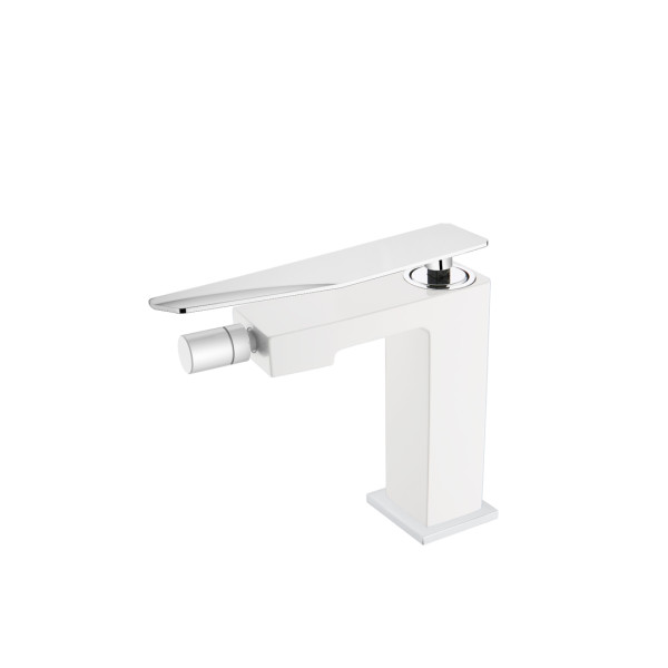 Смеситель для биде Boheme Q белый (146-WCR.2)