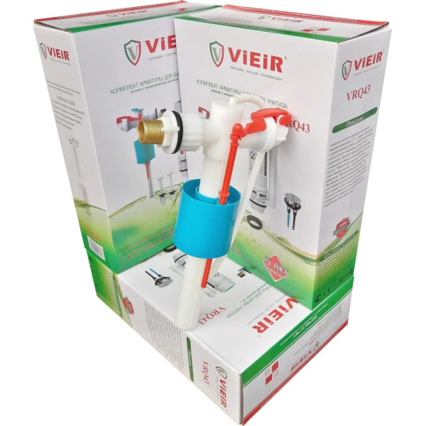 Клапан впускной с боковой подводкой Vieir 1/2" латунь (VRQ41)