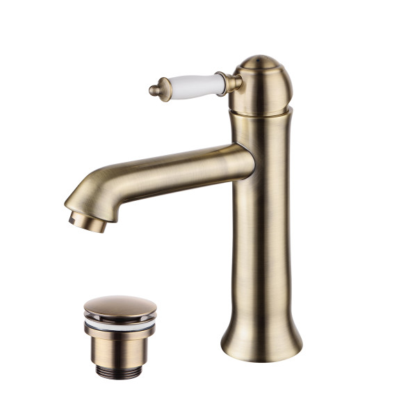 Смеситель для раковины Lemark Villa бронза (LM4837B)