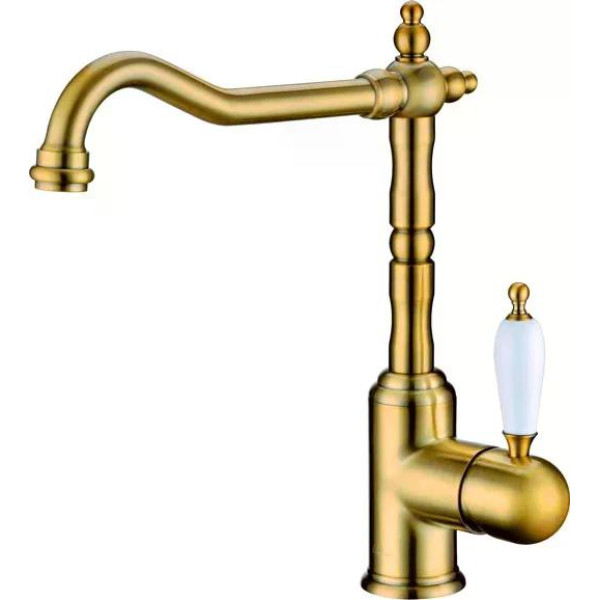 Смеситель для кухни Boheme Kitchen Бронзовый (101-CRST)