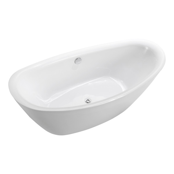 Ванна акриловая Swedbe Vita 170х80х65 отдельностоящая белый (8805) Ванна акриловая Swedbe Vita 170х80х65 отдельностоящая белый (8805)