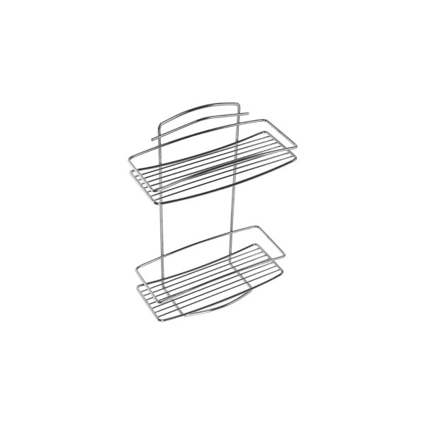 Полка для ванной комнаты Milardo 26x10x37 хром (212W020M44)