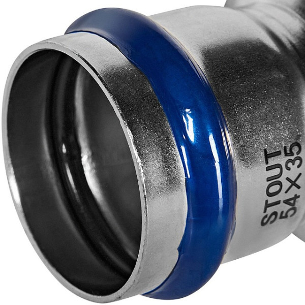 Муфта 54х35 однораструбная Stout SSS-2020 НПр-ВПр (нерж.ст., пресс) SSS-2020-005435 Муфта 54х35 однораструбная Stout SSS-2020 НПр-ВПр (нерж.ст., пресс) SSS-2020-005435