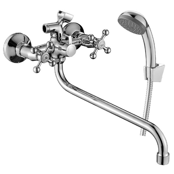 Смеситель для ванны и душа Decoroom DR54 хром (DR54045)