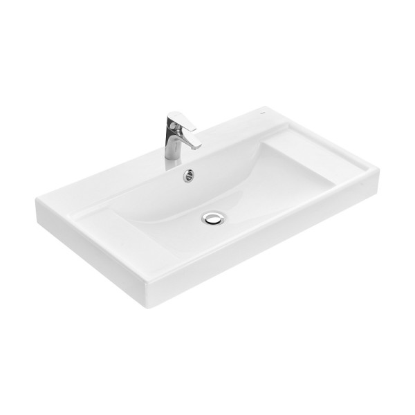 Раковина встраиваемая Roca Ona 80х46 белая (ZRU9307562)