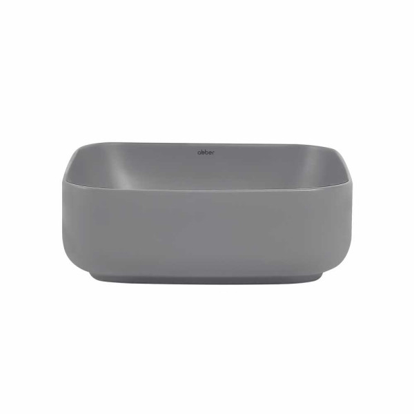 Раковина накладная Abber Rechteck серая матовая (AC2211MG) Раковина накладная Abber Rechteck серая матовая (AC2211MG)