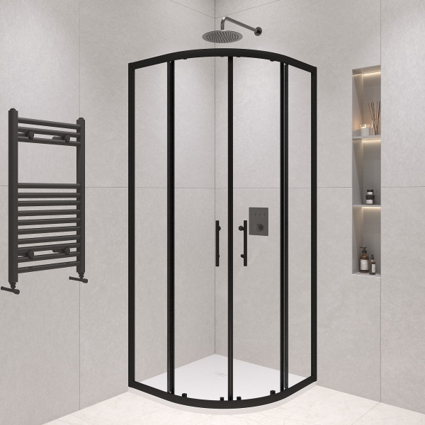 Душевой уголок RGW Passage 80x80 стекло прозрачное, профиль черный (02085188-14) Душевой уголок RGW Passage 80x80 стекло прозрачное, профиль черный (02085188-14)