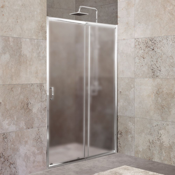 Душевые двери BelBagno UNIQUE 110x190 стекло матовое, профиль хром (UNIQUE-BF-1-110/125-P-Cr) Душевые двери BelBagno UNIQUE 110x190 стекло матовое, профиль хром (UNIQUE-BF-1-110/125-P-Cr)