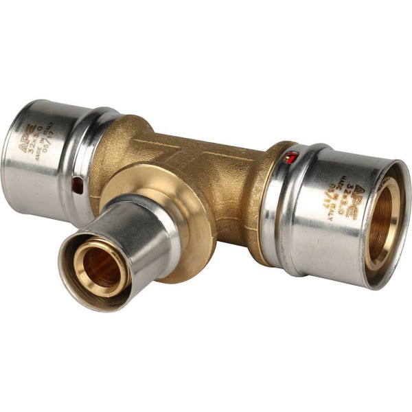 Тройник 32x20x32 Stout (пресс) (SFP-0005-322032)