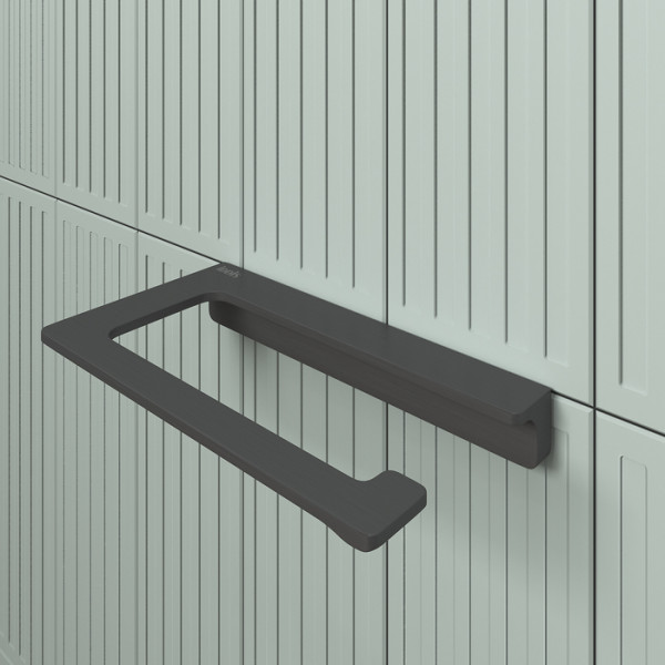 Держатель для туалетной бумаги без крышки сплав металлов Slide графит Iddis (SLIGM00i43)