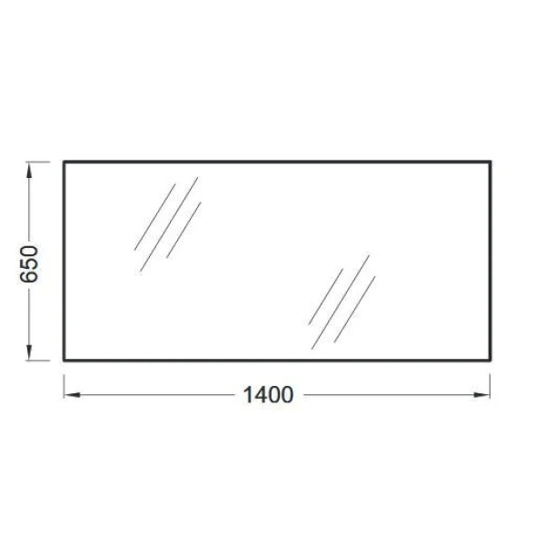 Зеркало Jacob Delafon 1400x30x650 (EB1190-NF) Зеркало Jacob Delafon 1400x30x650 (EB1190-NF)