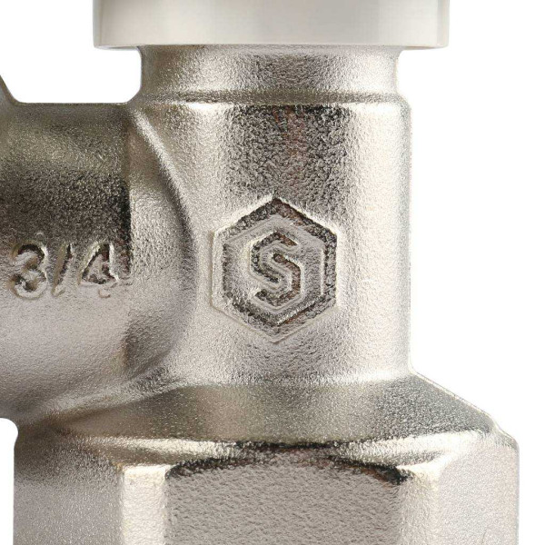 Клапан регулировочный угловой 3/4" с неподъемным шпинделем Stout SVRs-1152-000020 Клапан регулировочный угловой 3/4" с неподъемным шпинделем Stout SVRs-1152-000020