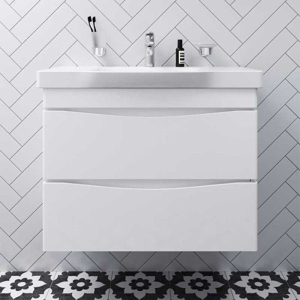 Тумба подвесная AM.PM Like 80 (M80FHX0802WG) Тумба подвесная AM.PM Like 80 (M80FHX0802WG)