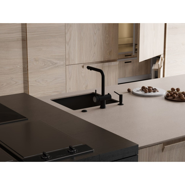 Дозатор для мойки Omoikiri OM-02-GB графит (4995026)