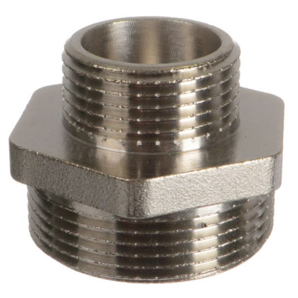 Ниппель переходной 1"х1 1/2" TeRma (никель) (06015) Ниппель переходной 1"х1 1/2" TeRma (никель) (06015)