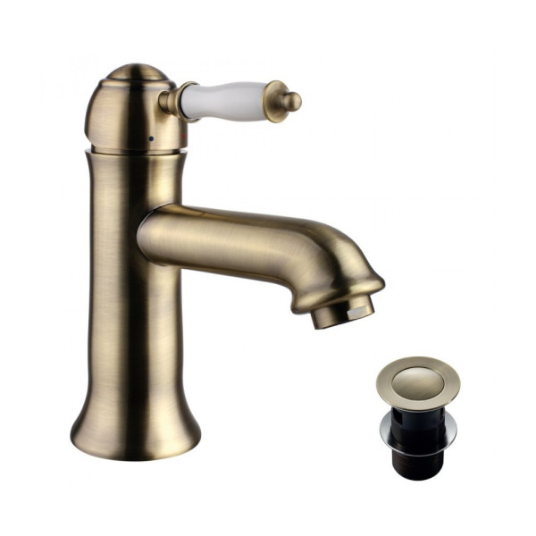 Смеситель для раковины Lemark Villa бронза (LM4806B)