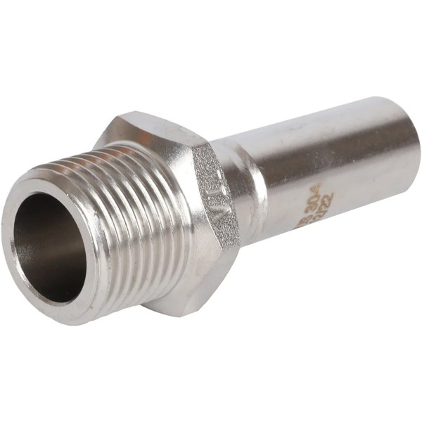 Вставка резьбовая 15х1/2"Н Rommer из нержавеющей стали (пресс) (RSS-0024-001512) Вставка резьбовая 15х1/2"Н Rommer из нержавеющей стали (пресс) (RSS-0024-001512)