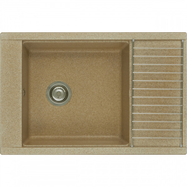 Мойка для кухни врезная Aquaton Делия 78 516x787x218 песочный (1.A715.1.32D.E22.0) Мойка для кухни врезная Aquaton Делия 78 516x787x218 песочный (1.A715.1.32D.E22.0)
