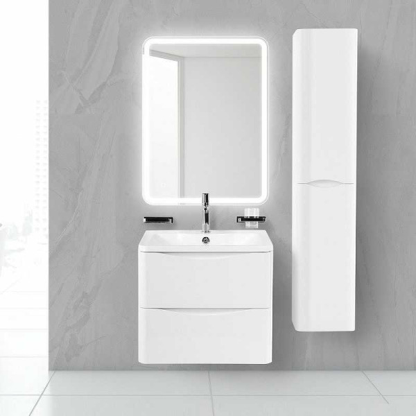 Тумба подвесная BelBagno Acqua 60 см Bianco Lucido (Acqua-600-2C-SO-BL)