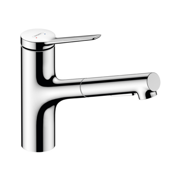 Смеситель для кухни Hansgrohe Zesis M хром, с видвижным изливом (74803000) Смеситель для кухни Hansgrohe Zesis M хром, с видвижным изливом (74803000)