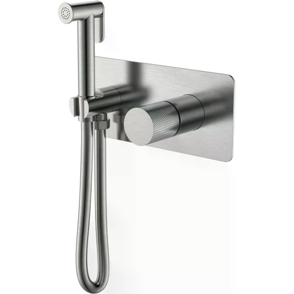 Смеситель с гигиеническим душем Boheme Stick NB (никель) (127-NB.2) Смеситель с гигиеническим душем Boheme Stick NB (никель) (127-NB.2)