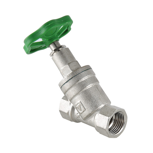 Задвижка вентильная 1/2" Valtec (зеленая рукоятка) VT.052.N.04 Задвижка вентильная 1/2" Valtec (зеленая рукоятка) VT.052.N.04