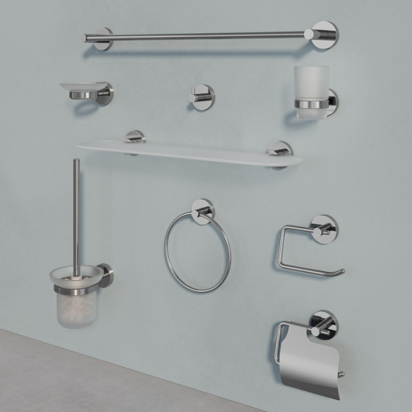 Держатель для туалетной бумаги Iddis Sena без крышки хром (SENSS00i43)