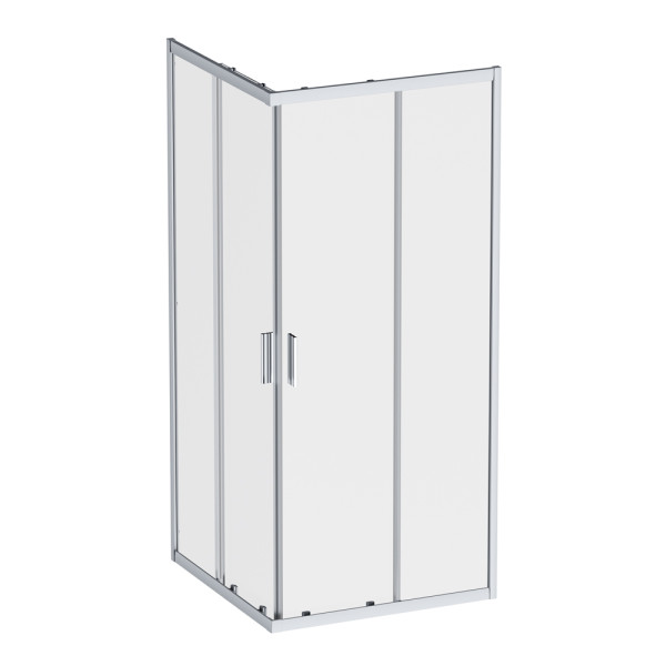 Душевой уголок AM.PM Gem 90x90x195 стекло прозрачное, профиль хром матовый (W90G-403-9090MT)