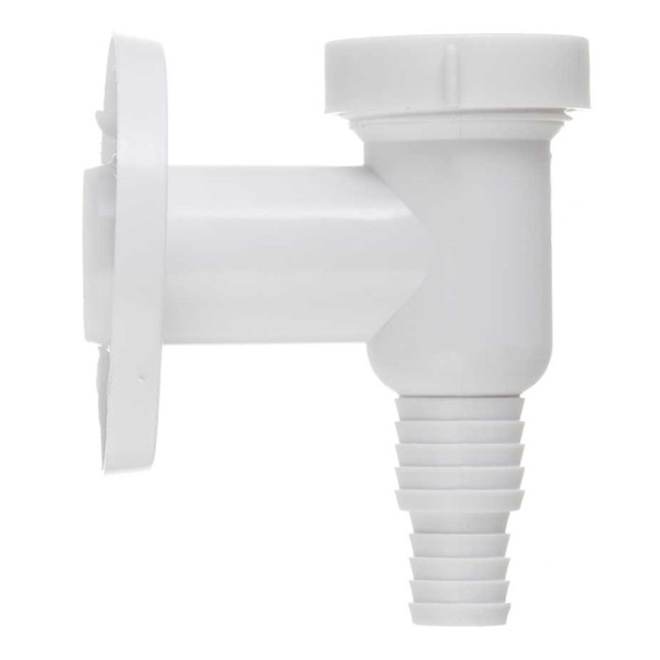 Сифон для подключения бытовой техники 32 мм. TeRma (пластик, белый) (10090) Сифон для подключения бытовой техники 32 мм. TeRma (пластик, белый) (10090)