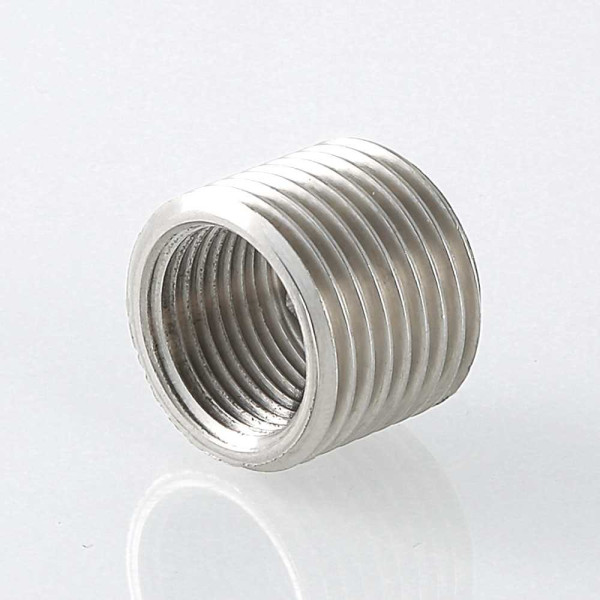 Футорка под шестигранник 1/2"Вх3/4"Н Valtec (никель) (VTr.660.N.0405) Футорка под шестигранник 1/2"Вх3/4"Н Valtec (никель) (VTr.660.N.0405)