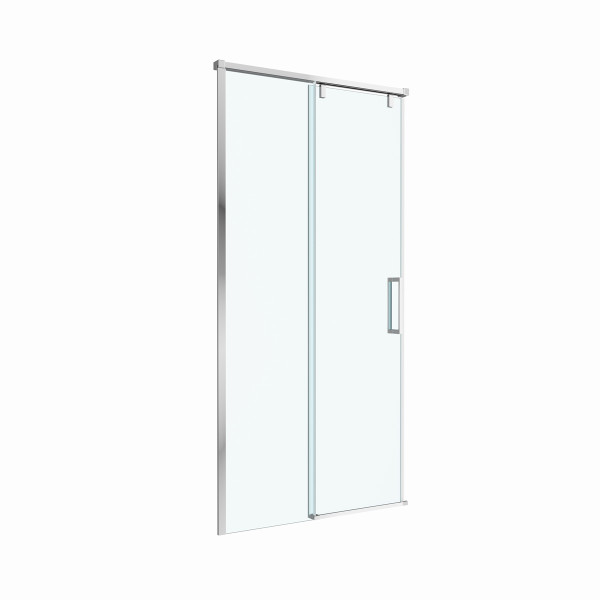 Душевая дверь BelBagno Soft Close-1 100x200 стекло прозрачное, профиль хром глянцевый (SOFT_CLOSE-1-BF-1-100-C-Cr)