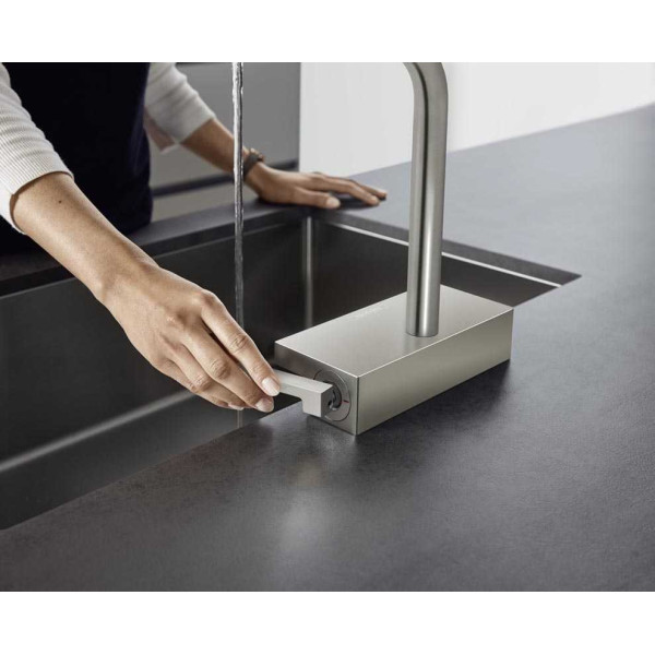 Смеситель для кухни Hansgrohe M81 Aquno Select 250 с вытяжным душем 2 jet. sBox (73830800)