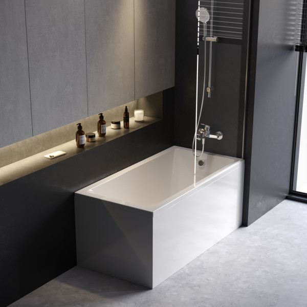 Ванна акриловая AM.PM Gem 140х70 белая (W93A-140-070W-A) Ванна акриловая AM.PM Gem 140х70 белая (W93A-140-070W-A)