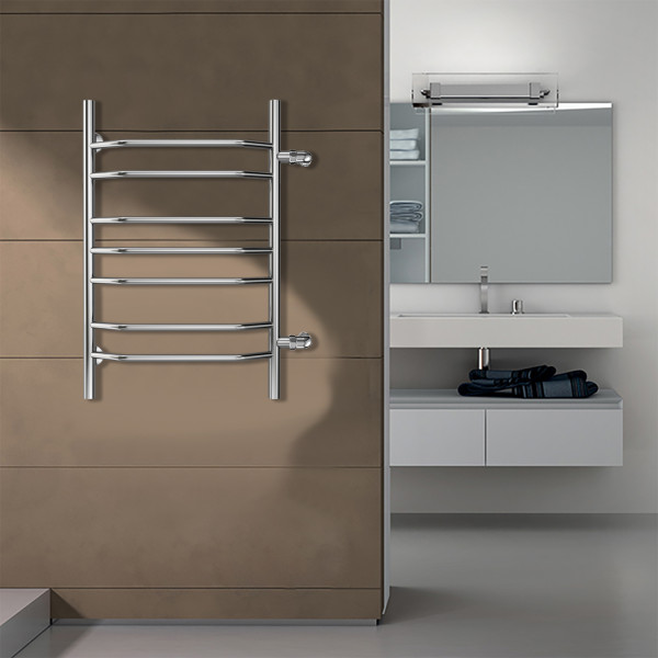 Полотенцесушитель водяной Azario Ravenna 500x800 хром
