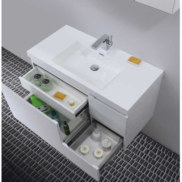 Тумба подвесная BelBagno Luce 100 см Bianco Laccato Lucido (BB1000VAC/BL) Тумба подвесная BelBagno Luce 100 см Bianco Laccato Lucido (BB1000VAC/BL)