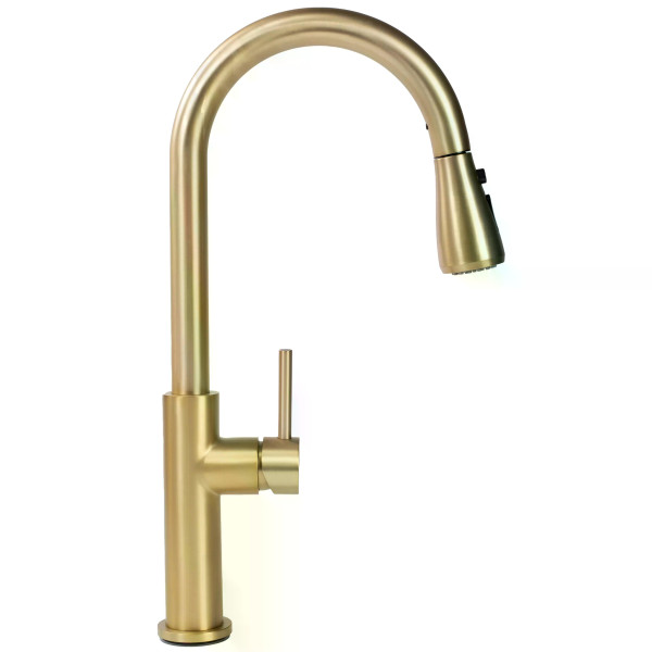 Смеситель для кухни Rea Nest золото матовое (REA-B6600) Смеситель для кухни Rea Nest золото матовое (REA-B6600)