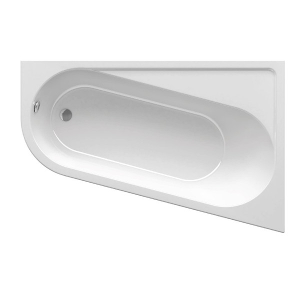 Ванна акриловая Ravak Chrome 170x105x60,5 белая правосторонняя (CA41000000)
