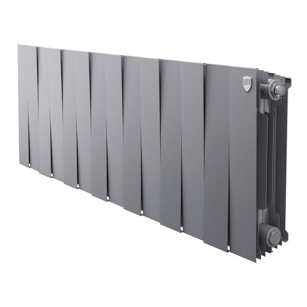 Радиатор биметаллический Royal Thermo PianoForte 300 Серебристый (14 секций) (RTPS3030014) Радиатор биметаллический Royal Thermo PianoForte 300 Серебристый (14 секций) (RTPS3030014)