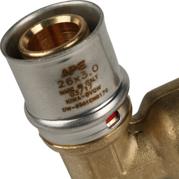 Соединение угловое 26*3/4"В Stout (пресс) SFP-0010-003426 Соединение угловое 26*3/4"В Stout (пресс) SFP-0010-003426