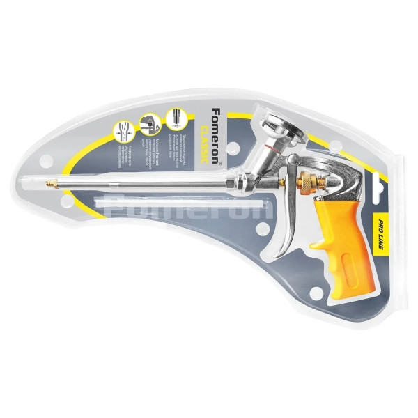 Пистолет для монтажной пены Fomeron Classic (в блистере) (590005) Пистолет для монтажной пены Fomeron Classic (в блистере) (590005)