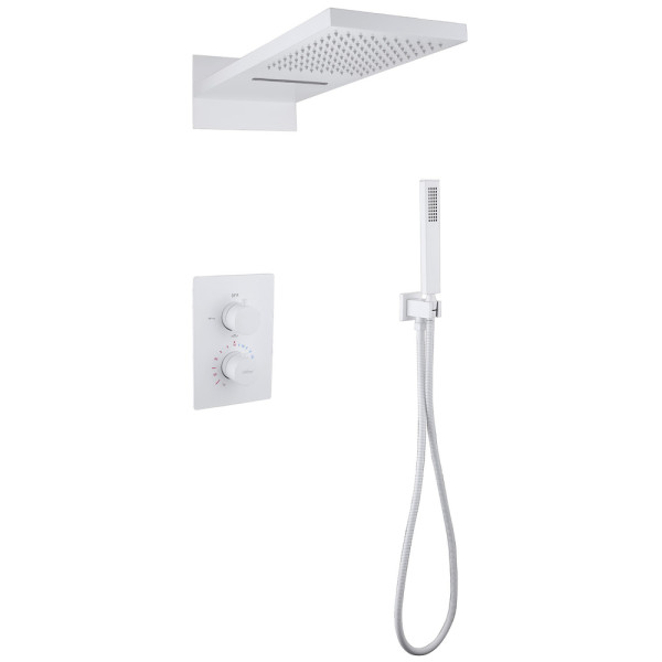 Душевая система Abber Insel белый (AF8052W)