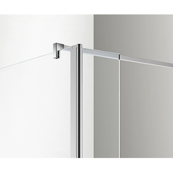 Душевое ограждение Azario Chicago 110x195 стекло прозрачное, профиль хром (AZ-NAR6321 110)