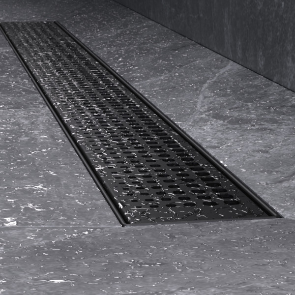 Душевой лоток AM.PM MasterFlow линейный универс затвор Cut Gradient 80 см черн мат (W01SC-P11-080-01BM)