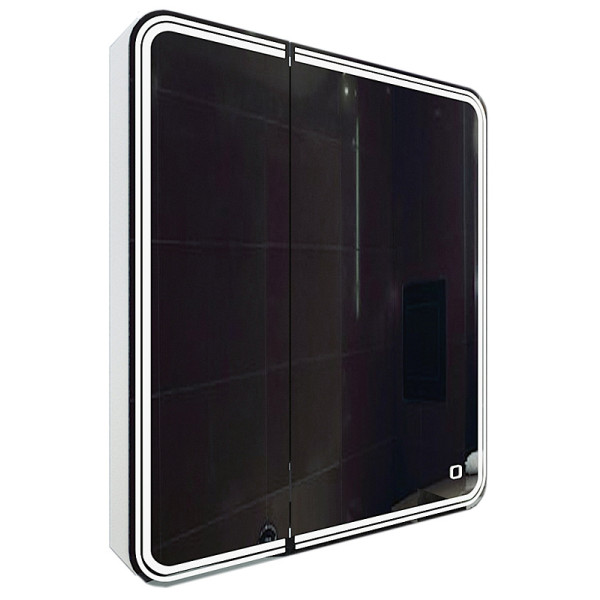 Зеркало-шкаф Azario Adriana 1П 70x80 с подсветкой (CS00069511)