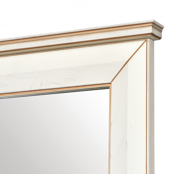 Зеркало Aquaton Беатриче 860x125x858 слоновая кость патина (1.A191.8.02B.EM6.0)